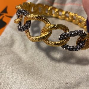 Alexis Bittar  hinged chain link bracelet